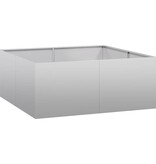 Plantenbak 100x100x40 cm gegalvaniseerd staal