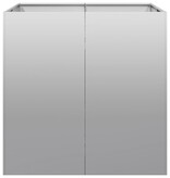 Plantenbak 80x80x80 cm gegalvaniseerd staal