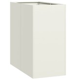 Plantenbak 40x80x80 cm staal wit