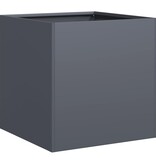 VidaXL Plantenbak 40x40x40 cm koudgewalst staal antracietkleurig