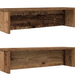 VidaXL Keukenrekken stapelbaar 2 st 60x15x16 cm oud houtkleurig