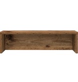 VidaXL Keukenrekken stapelbaar 2 st 60x15x16 cm oud houtkleurig