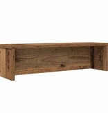 VidaXL Keukenrekken stapelbaar 2 st 60x15x16 cm oud houtkleurig