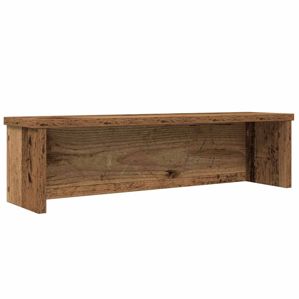 VidaXL Keukenrekken stapelbaar 2 st 60x15x16 cm oud houtkleurig