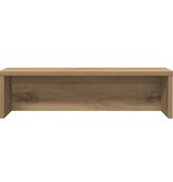 VidaXL Keukenrekken stapelbaar 2 st 50x15x16 cm artisanaal eikenkleur