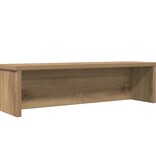 VidaXL Keukenrekken stapelbaar 2 st 50x15x16 cm artisanaal eikenkleur