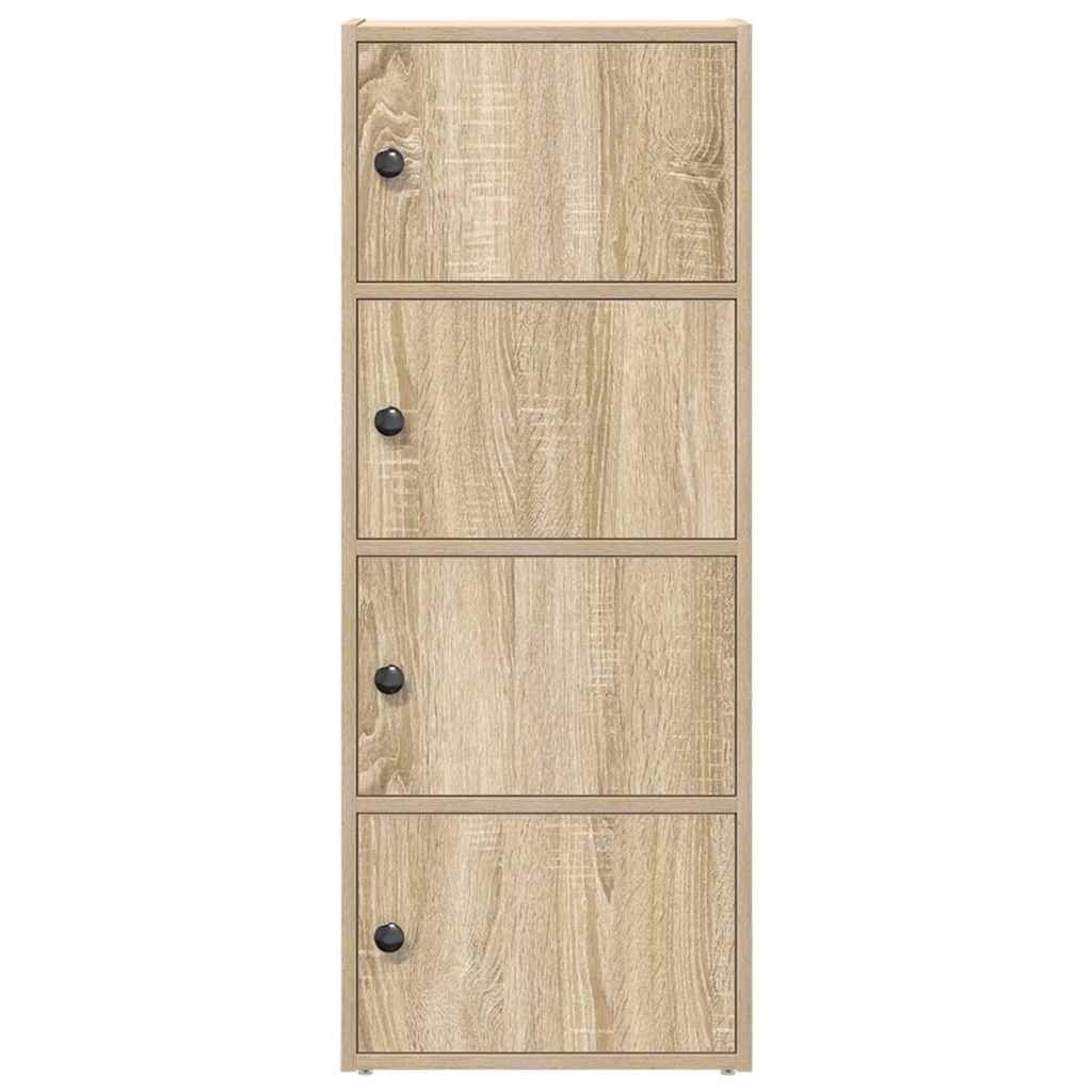 VidaXL Boekenkast 40x24x102 cm bewerkt hout sonoma eikenkleurig