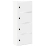 VidaXL Boekenkast 40x24x102 cm bewerkt hout wit