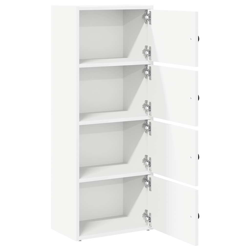 VidaXL Boekenkast 40x24x102 cm bewerkt hout wit
