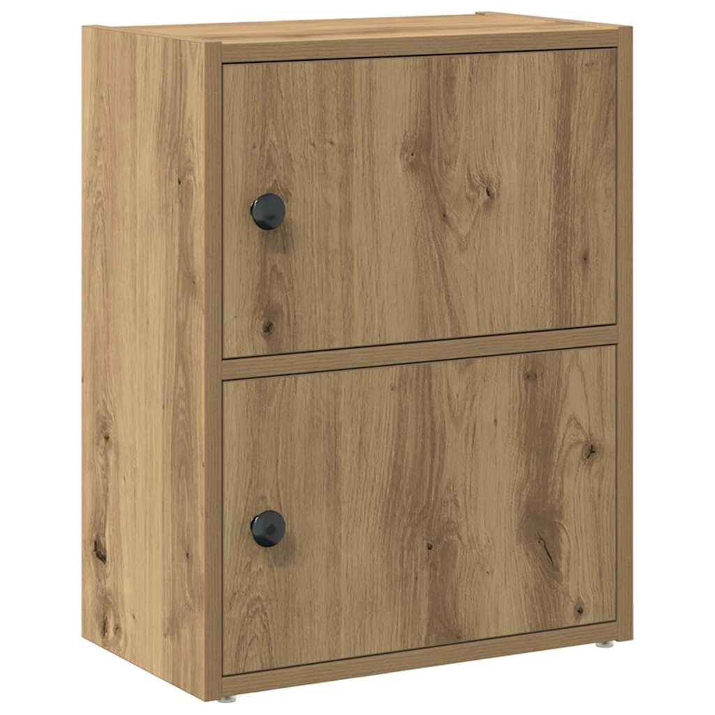VidaXL Boekenkast 40x24x52 cm bewerkt hout artisanaal eikenkleurig