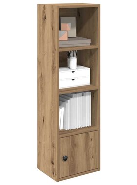 VidaXL Boekenkast 31x24x102 cm bewerkt hout artisanaal eikenkleurig