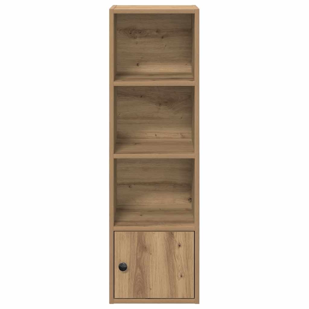 VidaXL Boekenkast 31x24x102 cm bewerkt hout artisanaal eikenkleurig