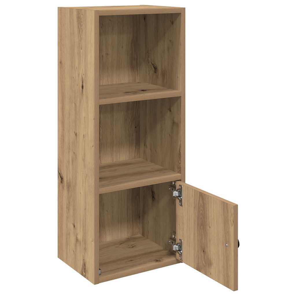 VidaXL Boekenkast 31x24x77 cm bewerkt hout artisanaal eikenkleurig
