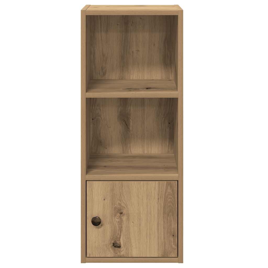 VidaXL Boekenkast 31x24x77 cm bewerkt hout artisanaal eikenkleurig