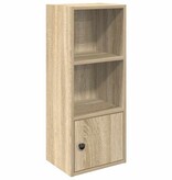 VidaXL Boekenkast 31x24x77 cm bewerkt hout sonoma eikenkleurig