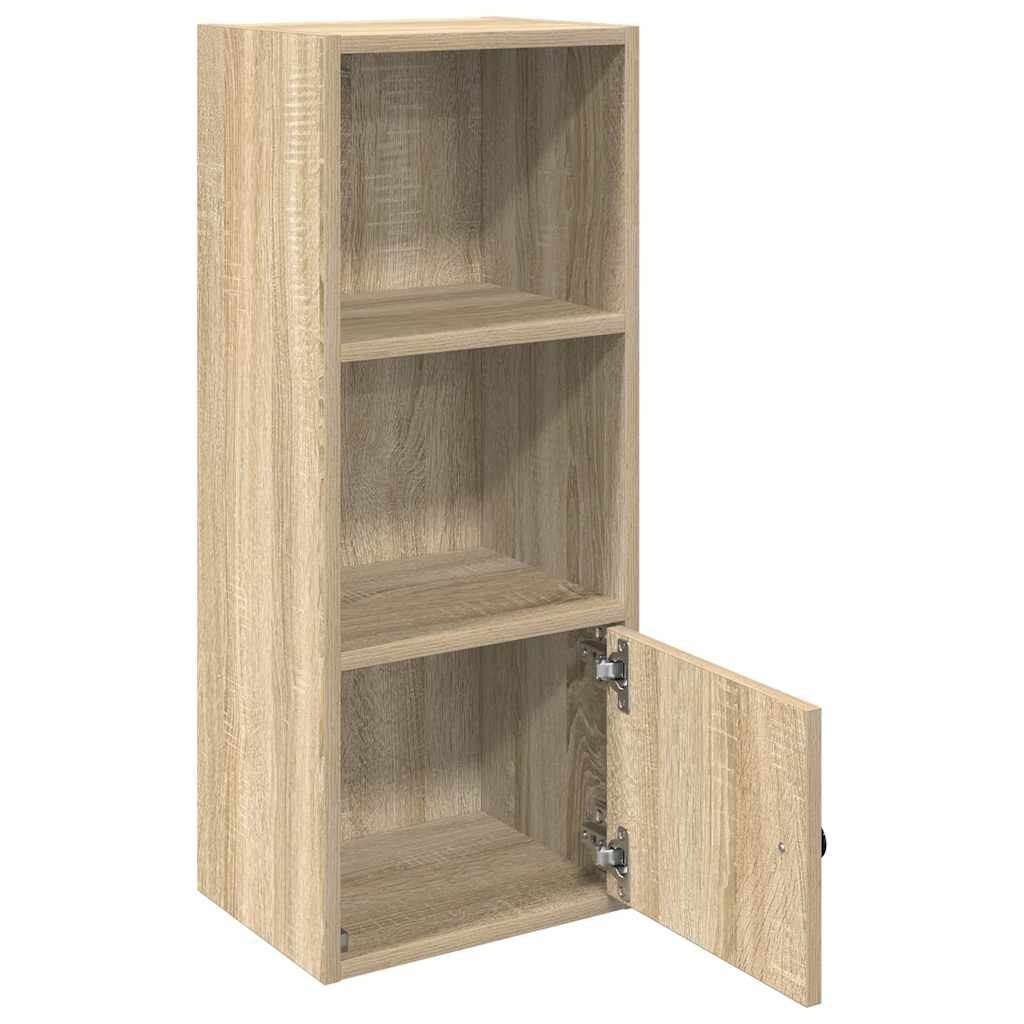 VidaXL Boekenkast 31x24x77 cm bewerkt hout sonoma eikenkleurig
