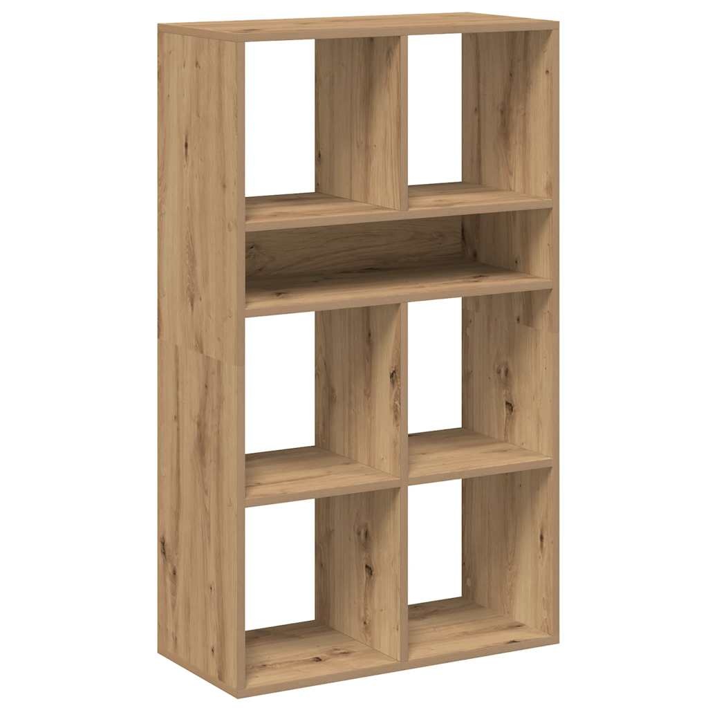 VidaXL Boekenkast 66x31x112 cm bewerkt hout artisanaal eikenkleur