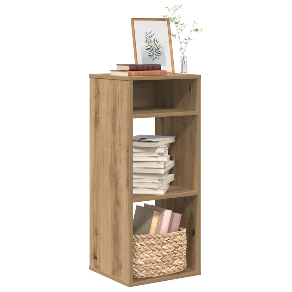 VidaXL Boekenkast 34x31x80 cm bewerkt hout artisanaal eikenkleur