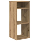 VidaXL Boekenkast 34x31x80 cm bewerkt hout artisanaal eikenkleur