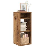 VidaXL Boekenkast 34x31x80 cm bewerkt hout oud houtkleurig