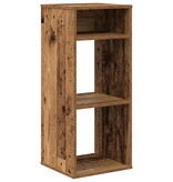 VidaXL Boekenkast 34x31x80 cm bewerkt hout oud houtkleurig