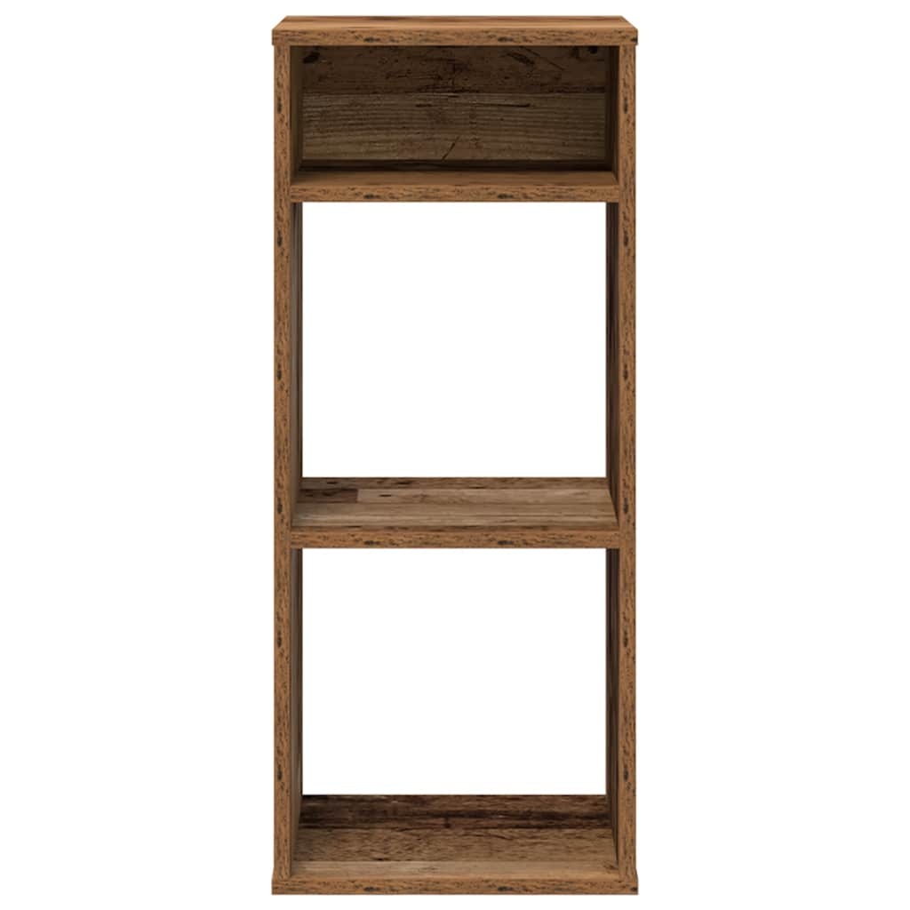 VidaXL Boekenkast 34x31x80 cm bewerkt hout oud houtkleurig