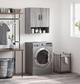VidaXL Wandkast 60x31x70 cm bewerkt hout grijs sonoma eikenkleurig