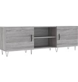 VidaXL Tv-meubel 150x30x50 cm bewerkt hout grijs sonoma eikenkleurig