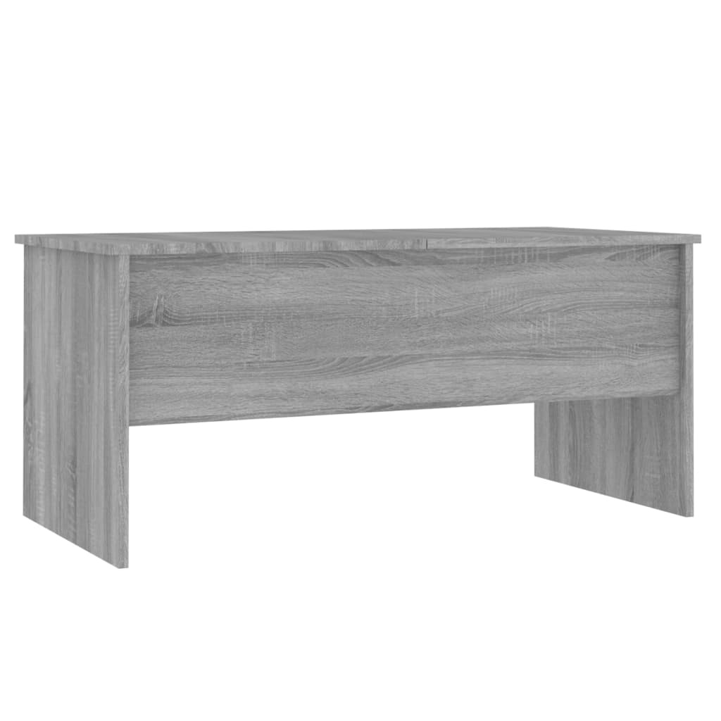 VidaXL Salontafel 102x50,5x46,5 cm bewerkt hout grijs sonoma eiken