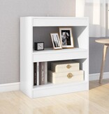 VidaXL Boekenkast/kamerscherm 60x30x72 cm wit