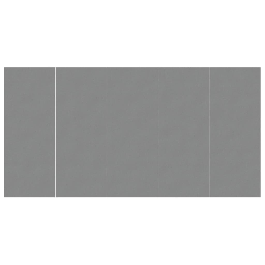 VidaXL Zwembadgrondzeil 550x280 cm polyester geotextiel lichtgrijs