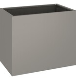 VidaXL Tuin Bloempot Bruin 50 x 32 x 40 cm Verweerd staal