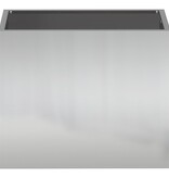 VidaXL Tuin Bloempot Zilver 50 x 32 x 40 cm Gegalvaniseerd staal