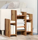 VidaXL Bijzetkast met plank Oud hout 60 x 26 x 60 cm Bewerkt hout