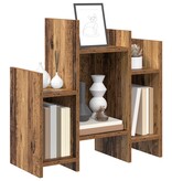 VidaXL Bijzetkast met plank Oud hout 60 x 26 x 60 cm Bewerkt hout