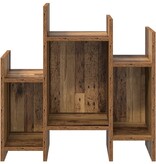 VidaXL Bijzetkast met plank Oud hout 60 x 26 x 60 cm Bewerkt hout