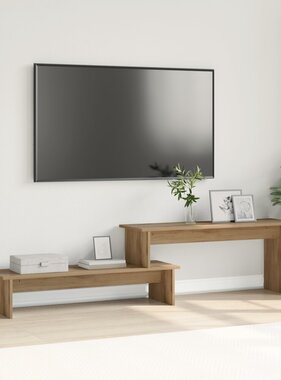 VidaXL TV-kast artisanaal eikenkleurig 180 x 30 x 43 cm Bewerkt hout