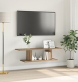 VidaXL TV-kast artisanaal eikenkleurig 102 x 35 x 35 cm Bewerkt hout
