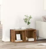 VidaXL TV-kast met opslag 2 pcs Bruin 37 x 35 x 37 cm Bewerkt hout