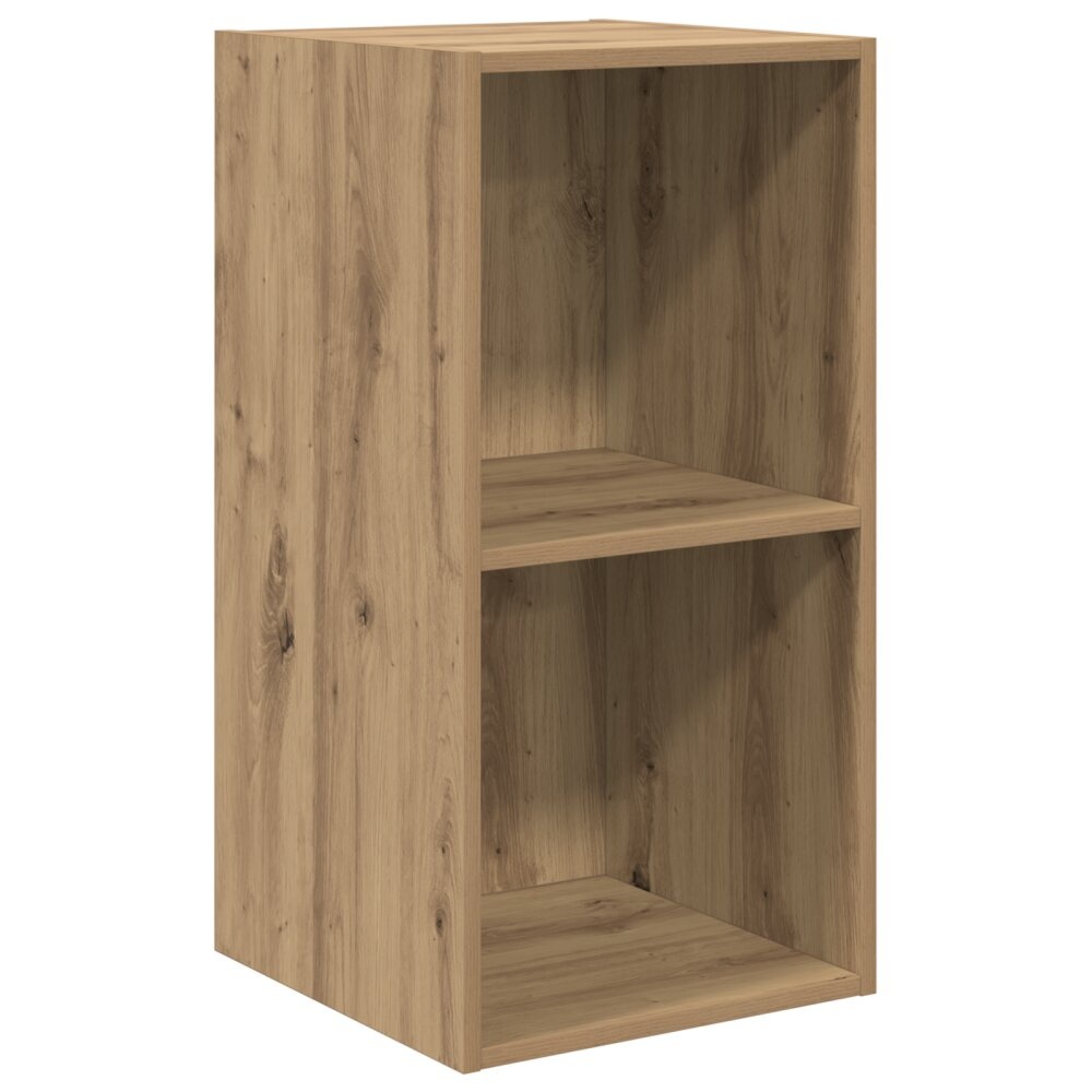 VidaXL TV-kast artisanaal eikenkleurig 37 x 37 x 72 cm Bewerkt hout