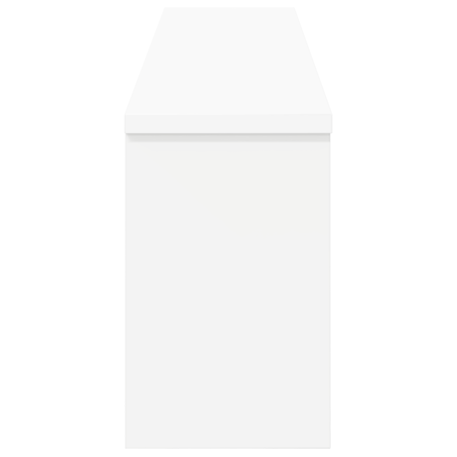 VidaXL Wandgemonteerde kapstok Wit 100 x 16 x 26 cm Bewerkt hout