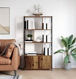 VidaXL Boekenkast Oud hout 80 x 30 x 155,5 cm Bewerkt hout