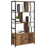 VidaXL Boekenkast Oud hout 80 x 30 x 155,5 cm Bewerkt hout