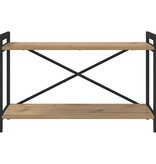 VidaXL Boekenkast artisanaal eikenkleurig 80 x 30 x 48.5 cm