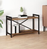 VidaXL Boekenkast Oud hout 80 x 30 x 48.5 cm Bewerkt hout