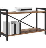 VidaXL Boekenkast Oud hout 80 x 30 x 48.5 cm Bewerkt hout