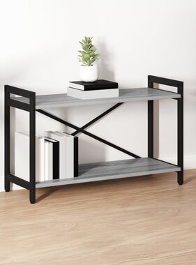 VidaXL Boekenkast Grijs sonoma 80 x 30 x 48.5 cm Bewerkt hout