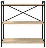 VidaXL Boekenkast Sonoma eiken 80 x 30 x 83 cm Spaanplaat
