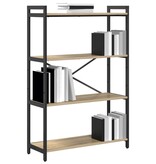 VidaXL Boekenkast Sonoma eiken 80 x 30 x 118 cm Spaanplaat