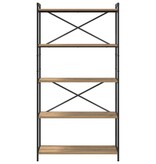 VidaXL Boekenkast artisanaal eikenkleurig 80 x 30 x 153 cm